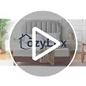 CozyLux Queen Bed Pillows Set of 2 - Soft Gusseted Down Alternative