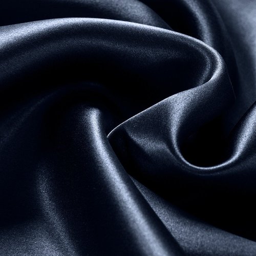 THXSILK 25 Momme Mulberry Silk Body Pillow Cover Pillowcase with Hidden Zipper - &Breathable Pure Natural Silk on Both Sides (20x54 inch, Navy Blue)