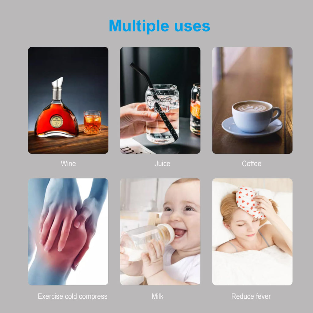 24 Pack Stainless Steel Ice Cubes Reusable - Ice Cubes Stainless with Ice Tongs and Whiskey Stones - Gifts for Men Dad Christmas for Drinks, Whiskey, Vodka, Chilling Rocks, Chilling Rocks for Drinks