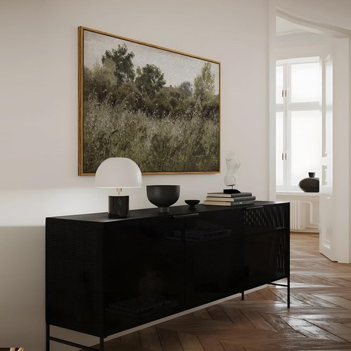 InSimSea Framed Canvas Wall Art - Modern Farmhouse Countryside Decor | 24"x36" for Bedroom