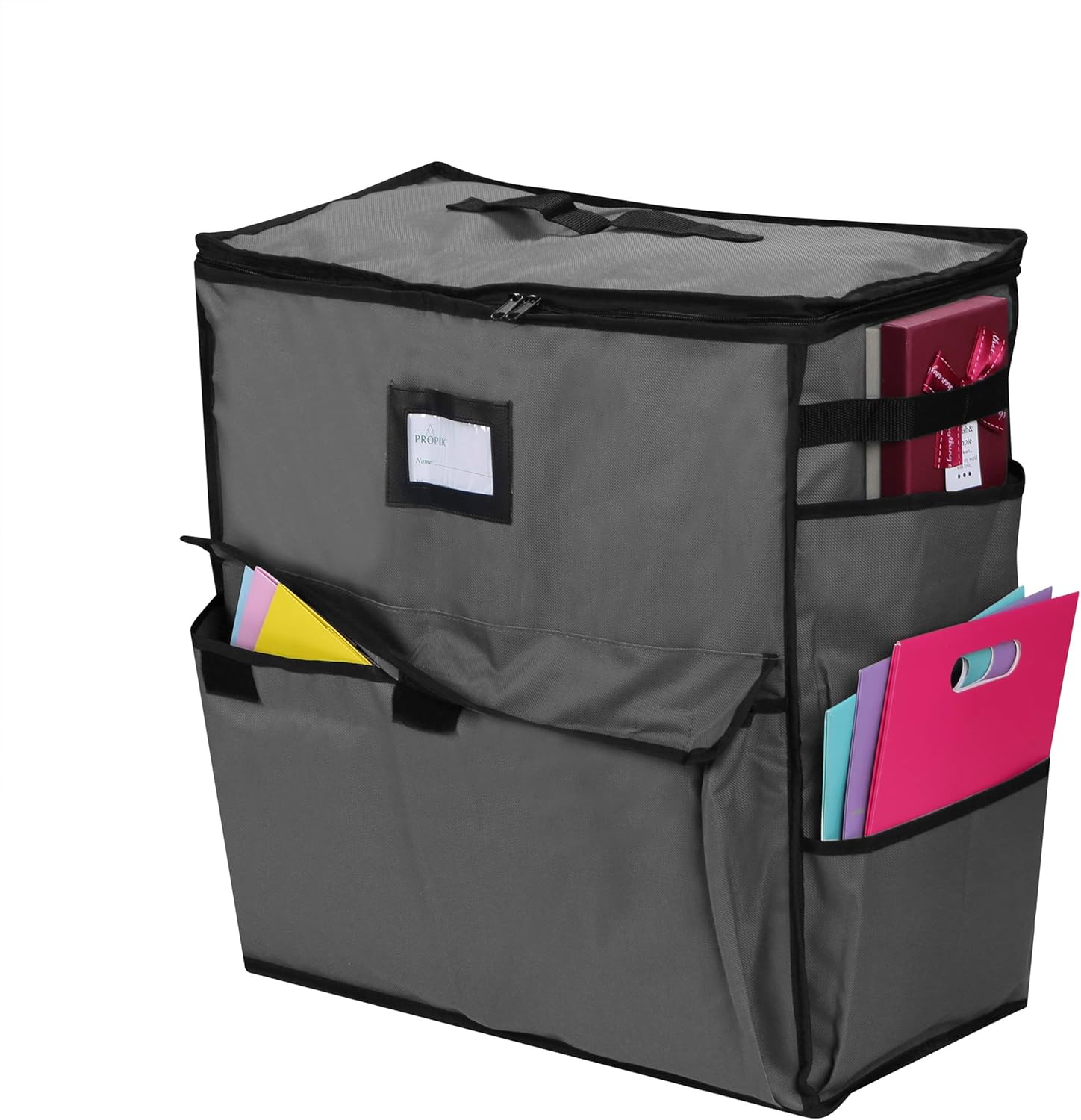 ProPik Holiday Storage Organizer - Unique Gift Bag & Wrapping Accessories | Gray