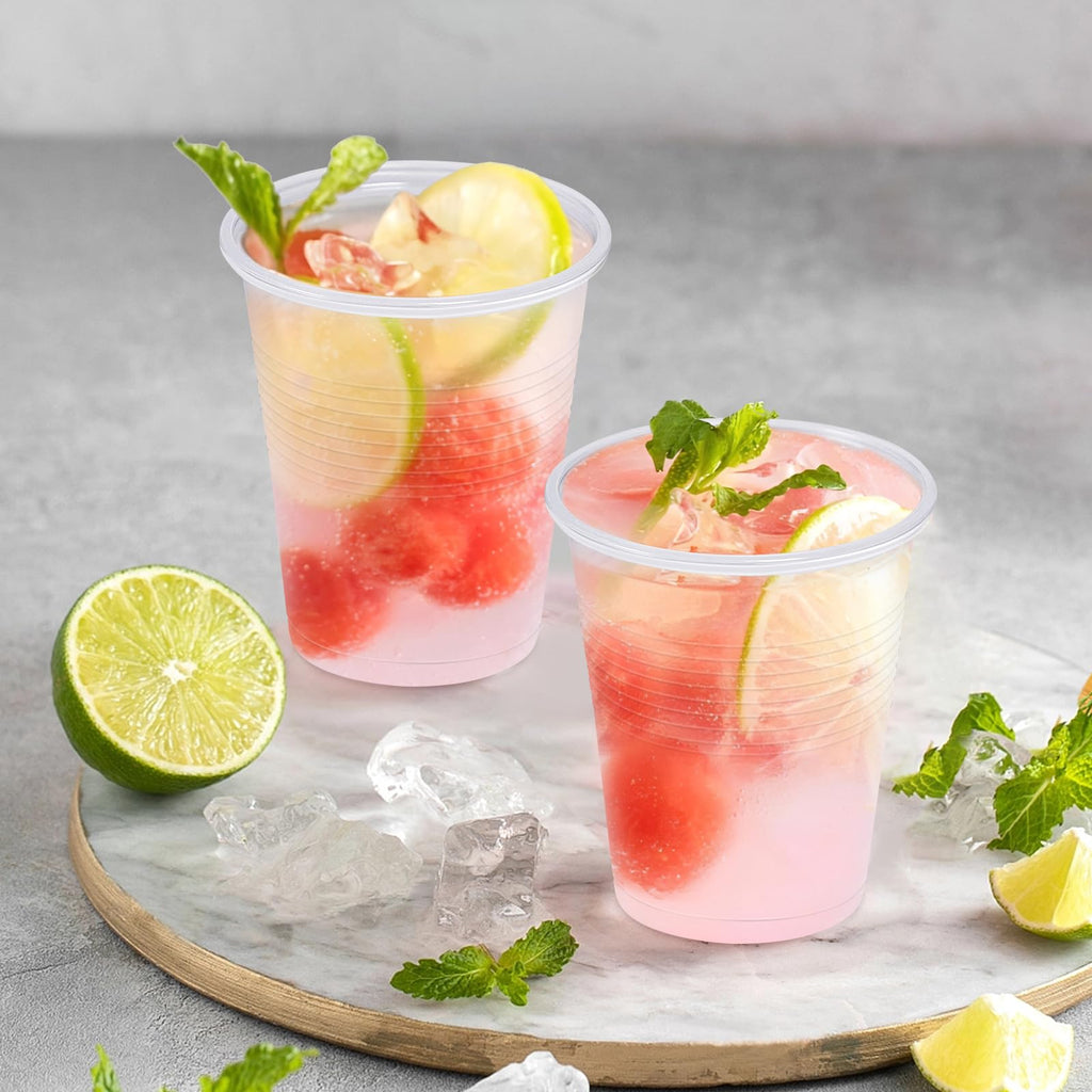 Clawsoff 1500 Pack 5 oz Clear Plastic Cups, Small Bathroom Cup Bulk, Disposable Mouthwash Cup, Cold Party Drinking Cups for Picnics, Ceremonies, Events