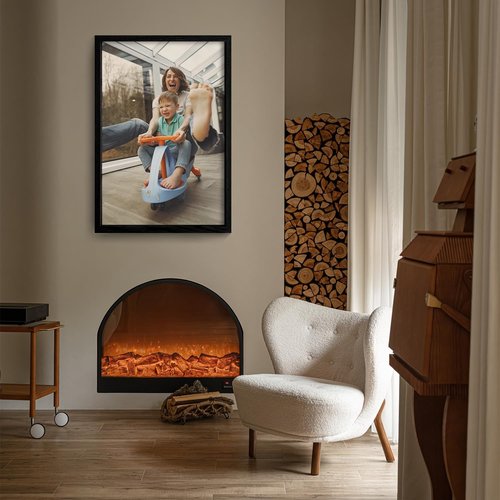 Canvas Prints - Custom Photo Wall Art by [Brand Name] | Framed 16x24 Black Wood Décor