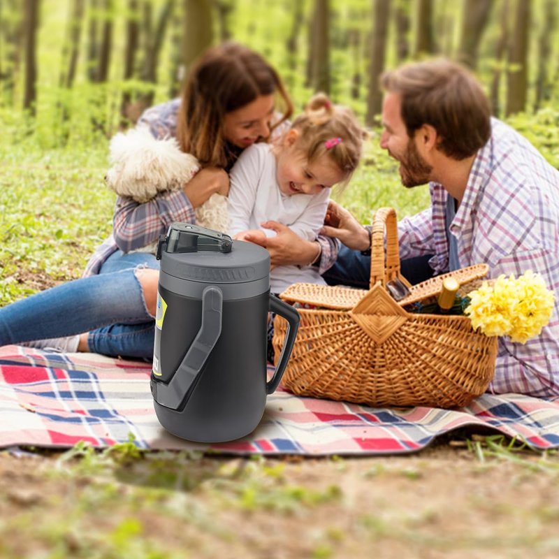Reusable Leakproof 85oz Portable Water Jug - Ideal for Camping, Picnics, Hiking