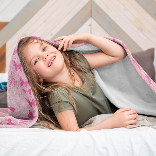 Gevuto 9 Year Old Girl Gifts Ideas, Birthday Gifts for 9 Year Old Girls Throw Blankets 50"X60", 9th Bday Decorations for Girl