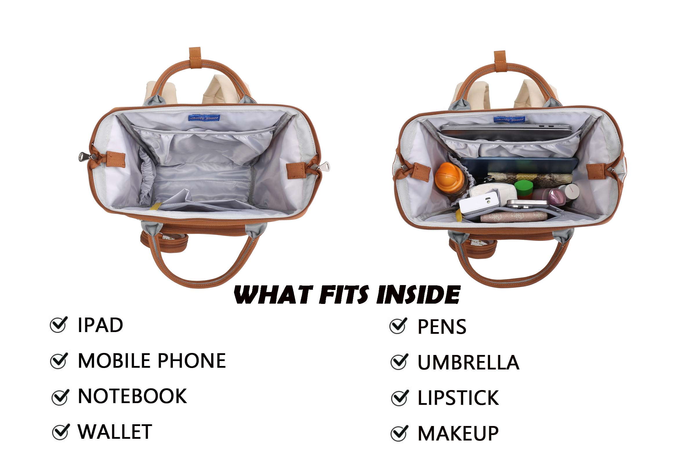 CHERRY SAUCE Ita Bag Pin Kawaii Cute Display Mommy Backpack for School Anime Cosplay with Insert