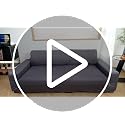 Couch and Loveseat Sofa Covers Set - Beige Fleece, Washable, Non-Slip