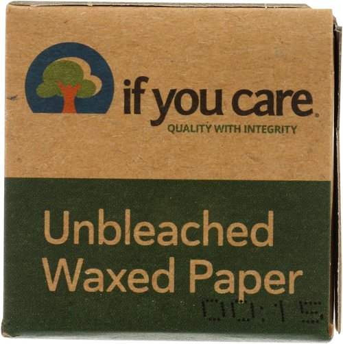If You Care Unbleached Waxed Paper - All Natural, 75 Sq Ft, Pack of 4 | Eco-Friendly Kitchen Essential