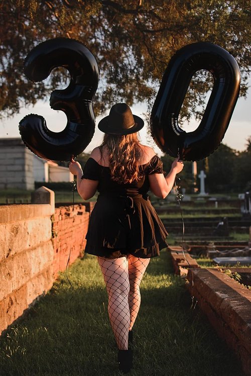 6 Balloon Number 40 Inch - Black 6th Birthday Balloons for Boys & Girls | Perfect for Parties & Events