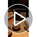 MIRUIKE White Traditional Japanese Sake Set with Tokkuri & 2 Ochoko Cups