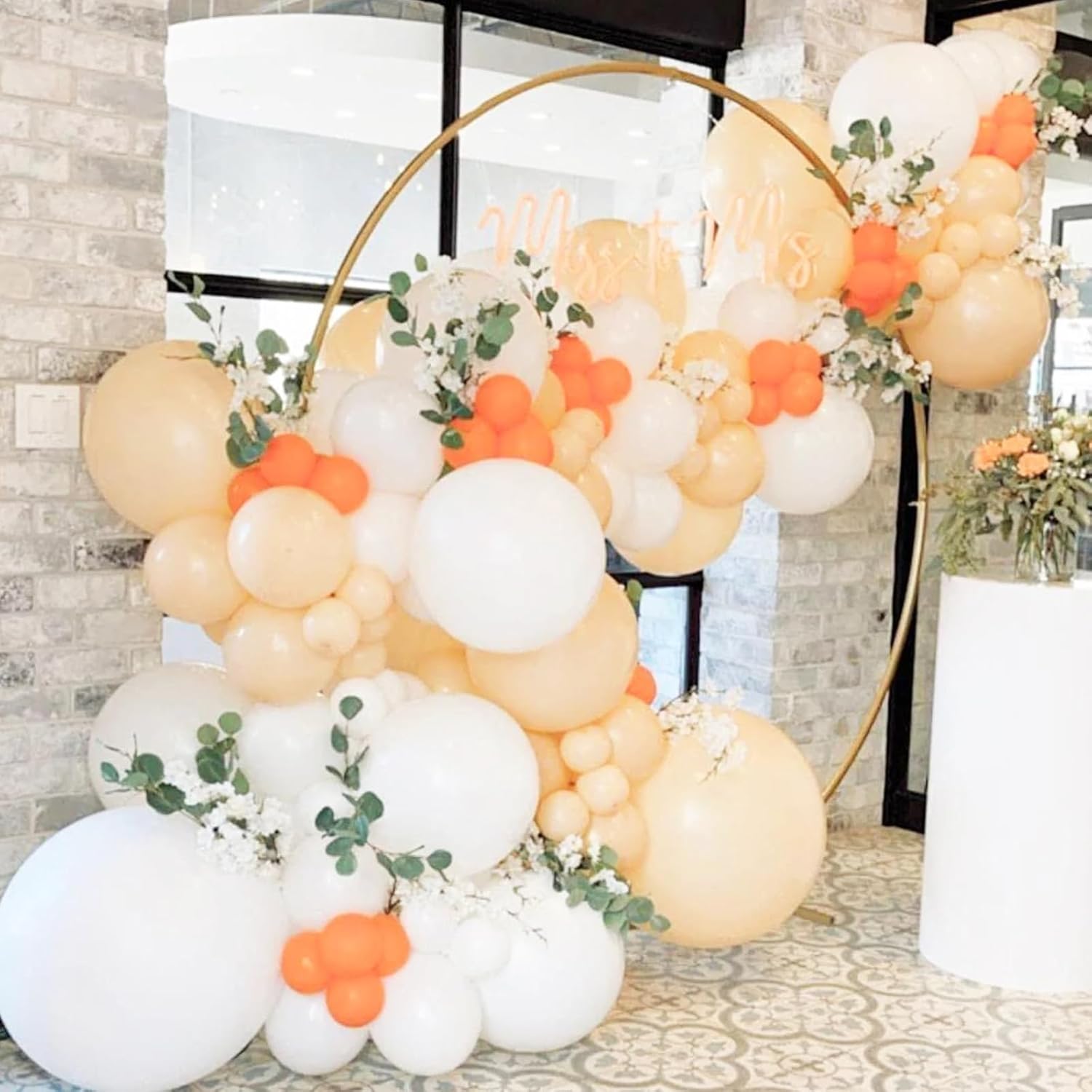 Voircoloria Blush Balloons - 66 Pack 12-Inch Nude Latex Balloons for Weddings, Birthdays & Showers