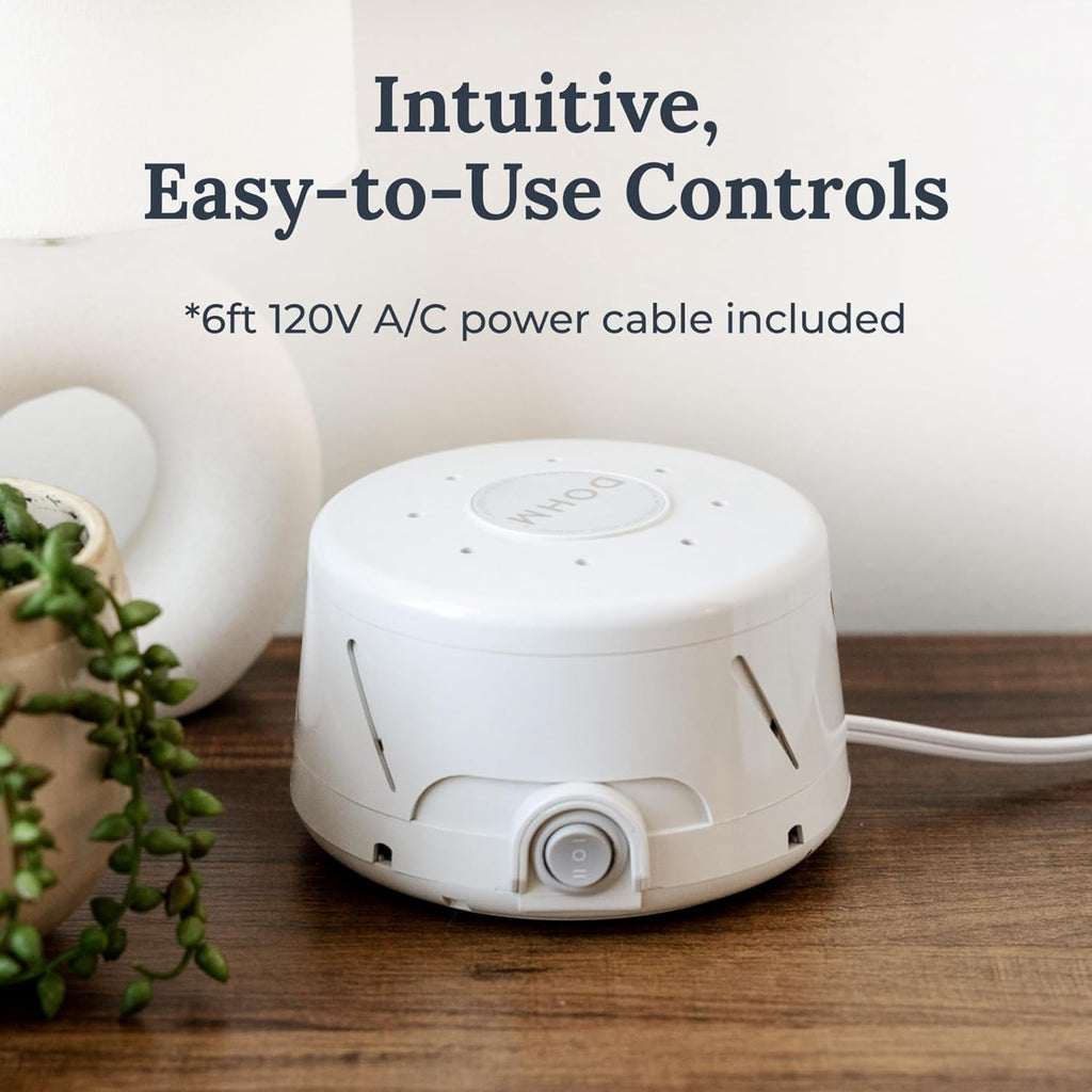 Yogasleep Dohm Classic White Noise Sound Machine - Soothing Natural Sounds for Sleep & Meditation