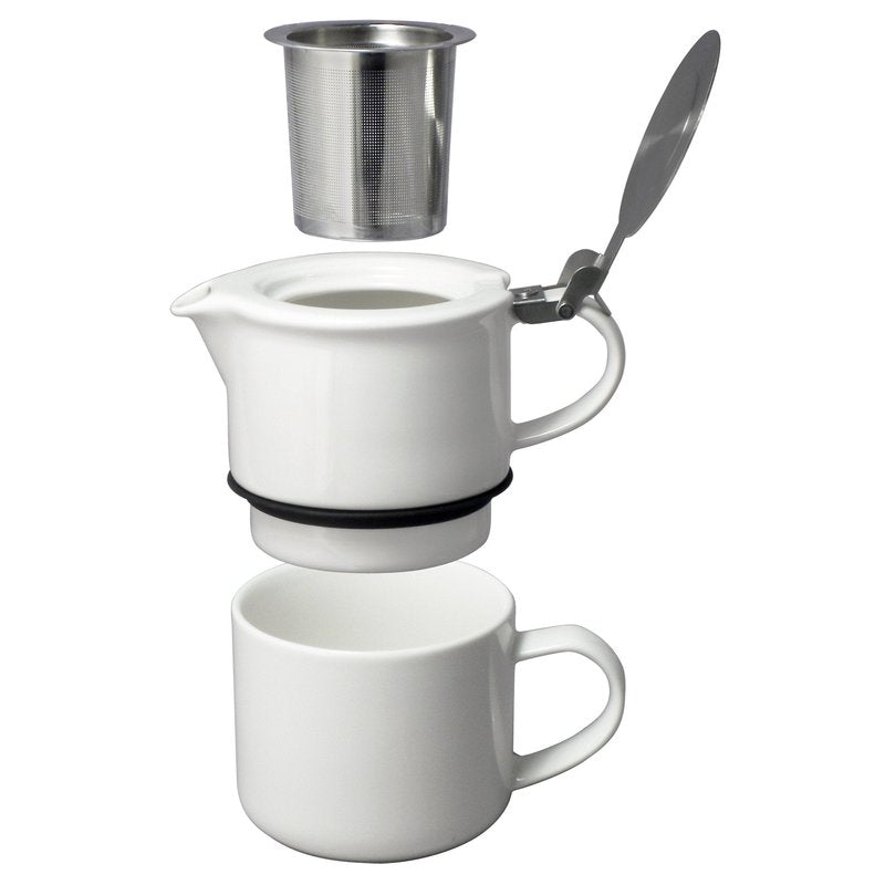 FORLIFE Tea for One with Infuser, 14-Ounce, Blue