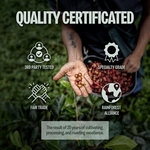 BAZAN COFFEE – Special Vietnamese Blend, Robusta & Arabica, Medium Roast Ground Coffee, Fruity Floral & Caramel Notes, Low Acidity, Perfect with Milk or Phin Filter, 12oz Bag
