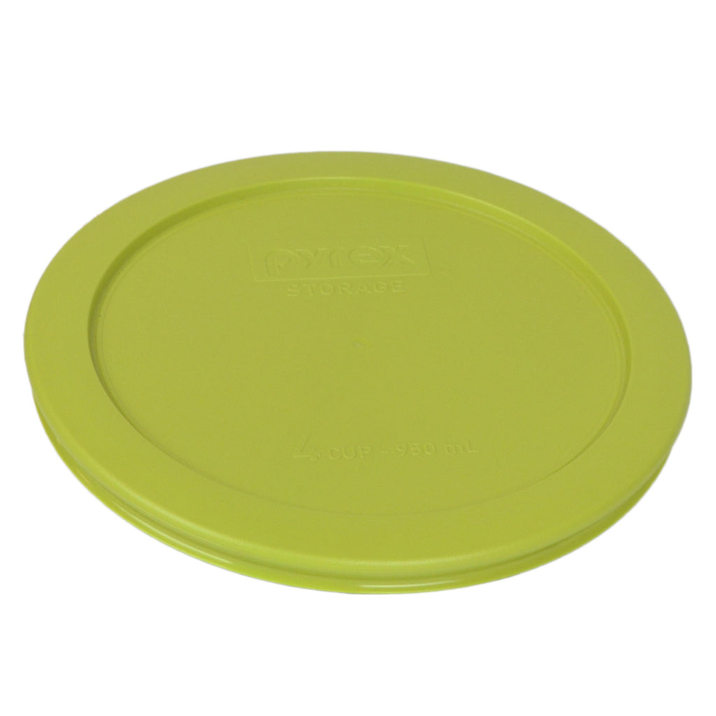 Pyrex 7201-PC 4-Cup Edamame Green Food Storage Lid (2- Pack) - Made in USA