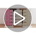 5-Tier Industrial Folding Bookshelf, No-Assembly Metal & Wood Bookcase