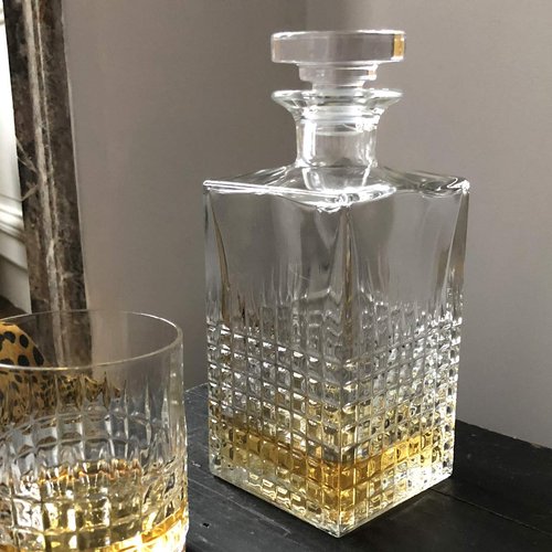 Luigi Bormioli Mixology 8 1/8" Charme Decanter, 26.5 oz, Clear