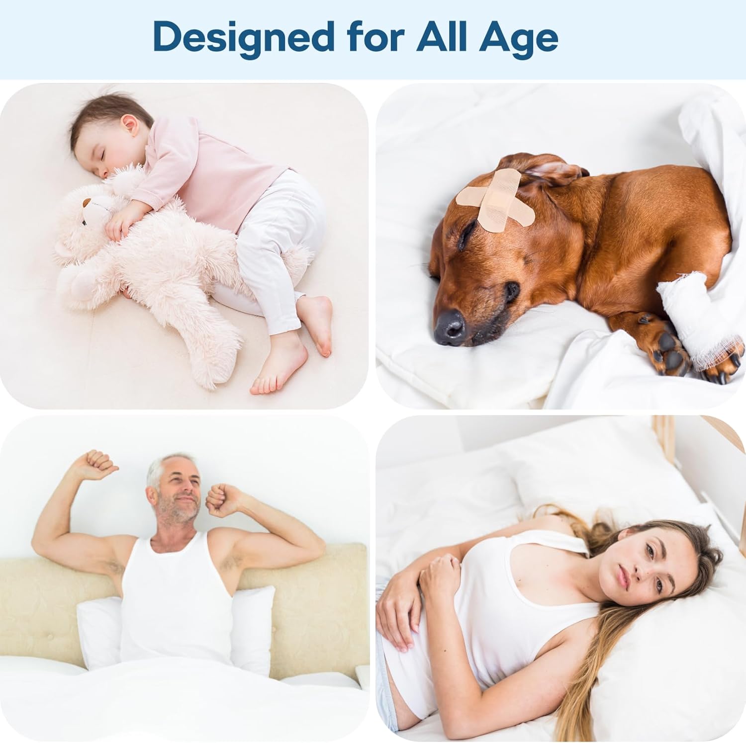 Regine Switzerland Incontinence Bed Pads - 36" x 38" Washable & Quick-Drying Underpads for Kids, Adults & Pets