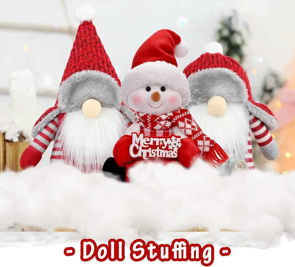 Skiennix Christmas Fake Snow Decor - 15oz Fluffy Artificial Snow for Winter Mantle & Holiday Displays