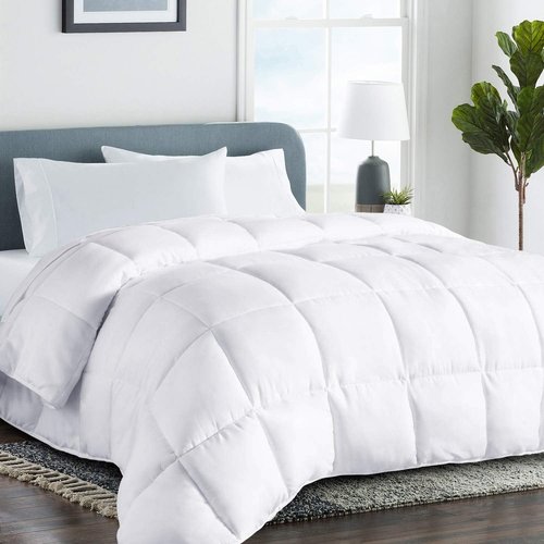 COHOME King Size Cooling Comforter - Luxury All-Season Quilted Down Alternative Duvet Insert | Breathable & Reversible, 92 x 102 Inches