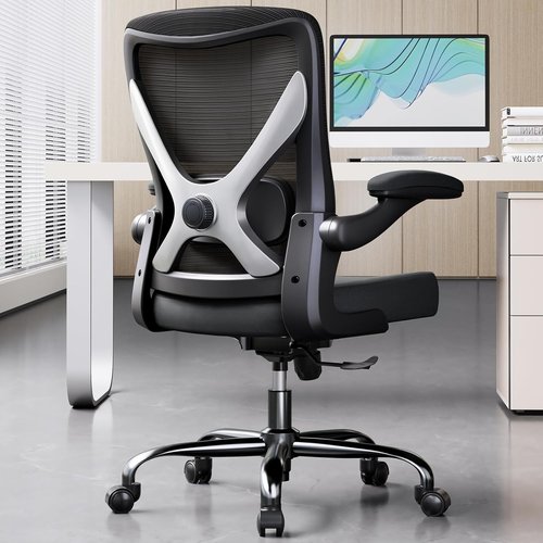 Ergalithic Ergonomic Office Chair - Comfy Mesh High-Back Design with Adjustable Lumbar Support | Ideal for Long Hours