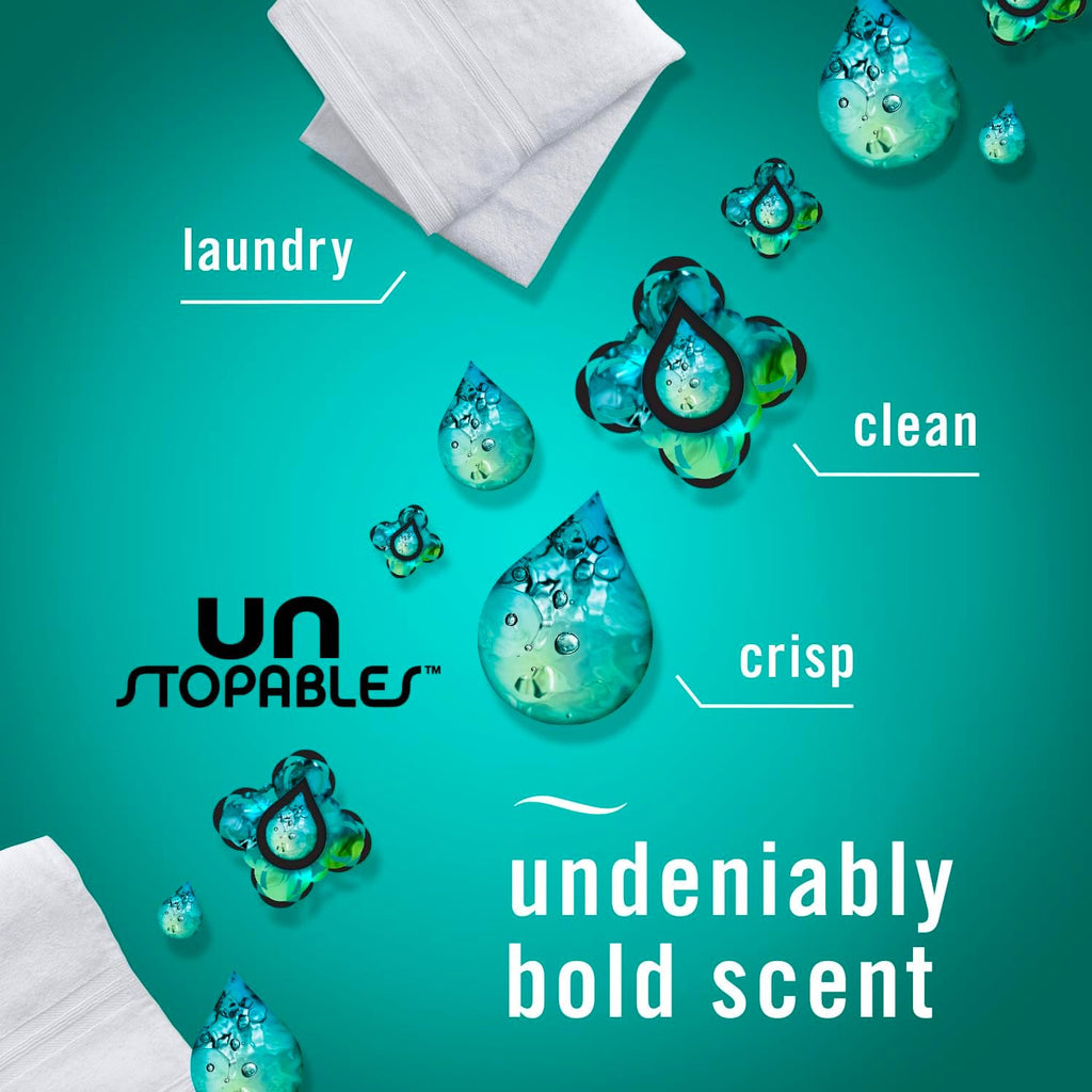 Swiffer PowerMop Floor Cleaning Solution - Unstopables Fresh Scent, 25.3 Fl Oz, 2 Pack Refills