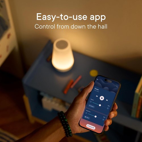 Hatch Baby Sound Machine - Night Light & Sleep Support | Wi-Fi White Noise & Toddler Stories (White)