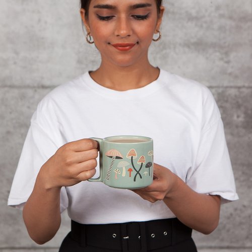 Danica Studio Far and Away Ceramic Studio Midi Mug 11 oz Capacity