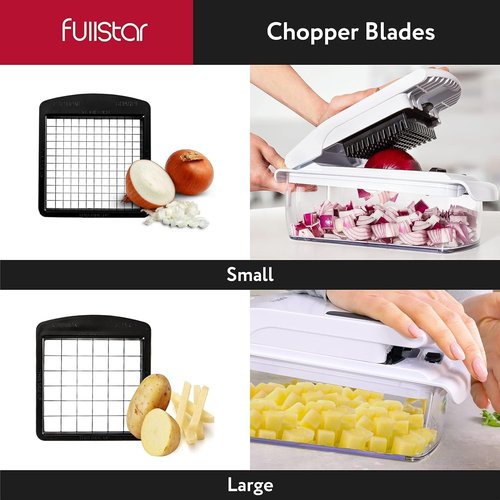 Fullstar Chopper & Mandoline Set - Versatile Kitchen Tools for Effortless Food Prep