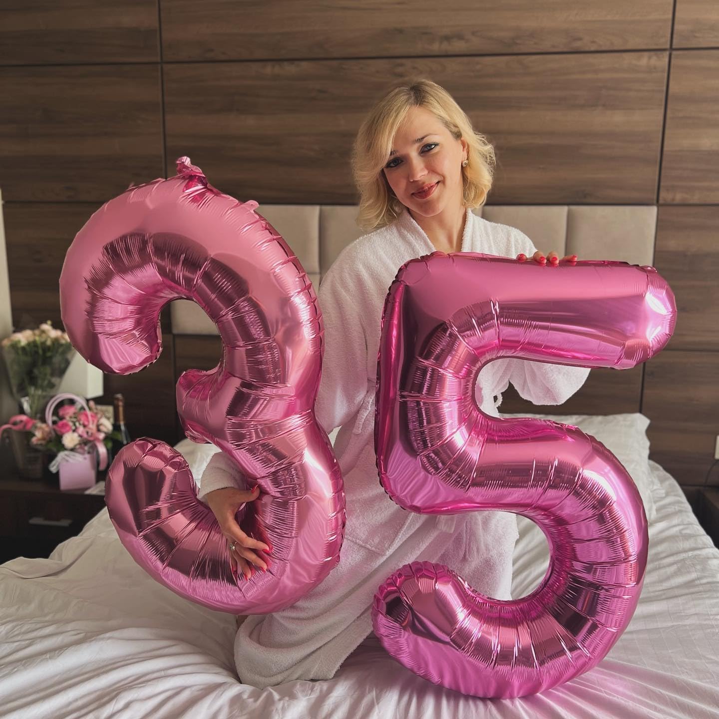 Pink Number Balloon - 40 Inch 0 Balloon | Birthday Party Decorations for Women