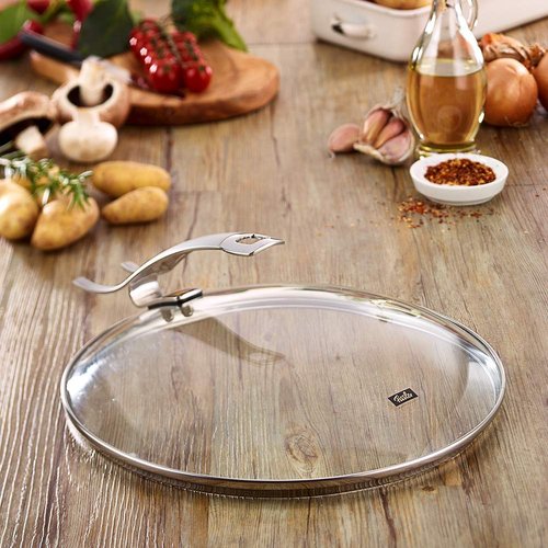 Fissler Premium Hook-In Glass Lid, 9.5 Inch
