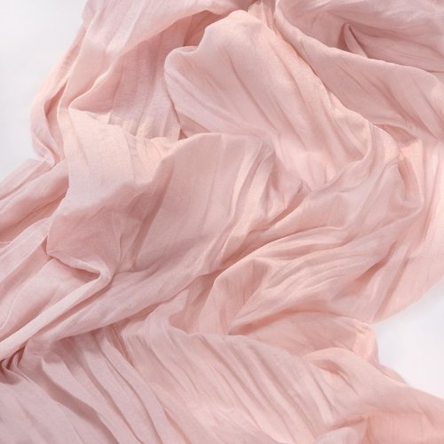 Boho Dusty Pink Cheesecloth Table Runner by [Brand Name] - 10FT Rustic Gauze for Weddings & Events | 35x120 Inch