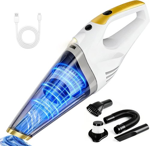 Dustbuster Cordless Handheld Vacuum - Portable Rechargeable Vacuum with Strong Suction & LED Light for Home & Car