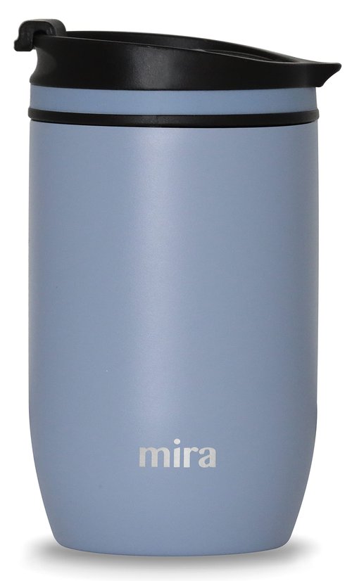 MIRA 12 oz Travel Coffee Mug - Insulated Stainless Steel Tumbler with Screw Lid - Olympic
