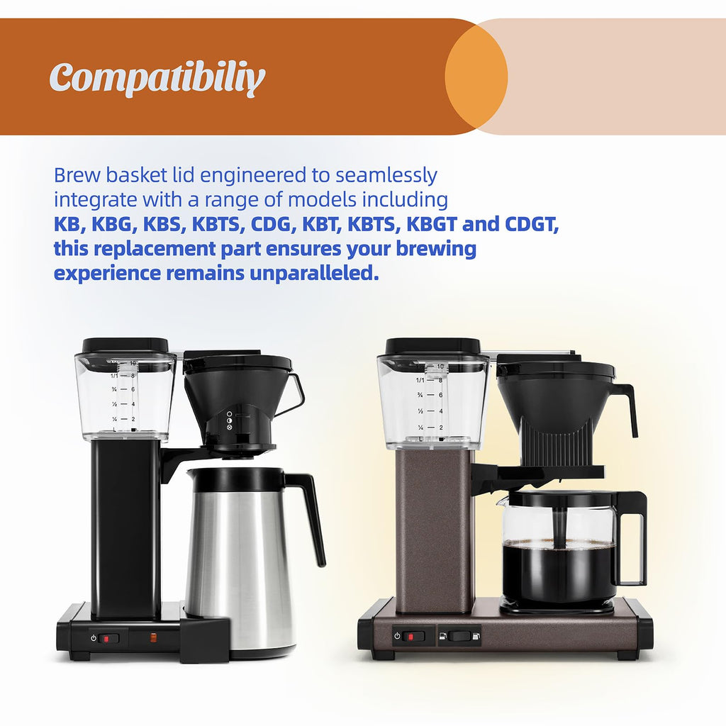 Xinxinlin 13114 Coffee Brew Basket Lid - Replacement for Technivorm Moccamaster Coffee Maker
