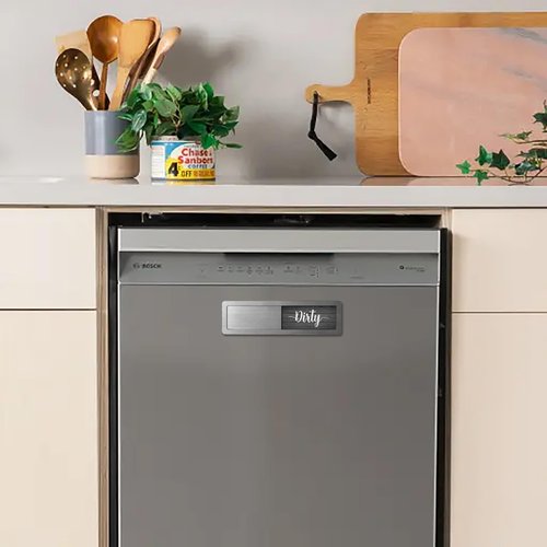 Dishwasher Magnet Clean Dirty Sign - Stainless Steel Dishwasher Magnet Sign - Clean & Dirty Dishwasher Slider Indicator - Kitchen Organizers and Storage