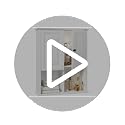 Wall Mounted Bathroom Medicine Cabinet with Motion Sensor LED Light & Shelf