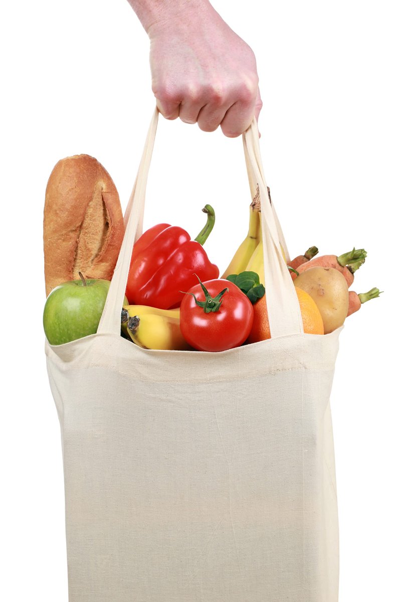 GiftExpress 12-pack 13” x 11" W Natural Color Canvas Tote Bag/DIY Craft Bags/Grocery bags (12 Pack)