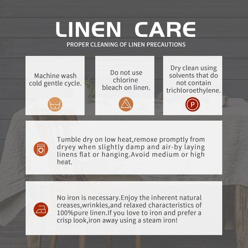 EVERLY 100% Yarn-Dyed Linen Rectangle Tablecloths 60x84Inches for Dining,Buffet Parties,Picnic,Events and Restaurants,Decorative Halloween,Thanksgiving Machine Washable Tablecloths-Sage Green Plaid