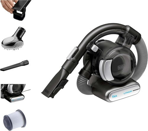 BLACK+DECKER Cordless Handheld Vacuum - FLEX Design for Home, Pet & Car Cleaning (BDH2020FL)