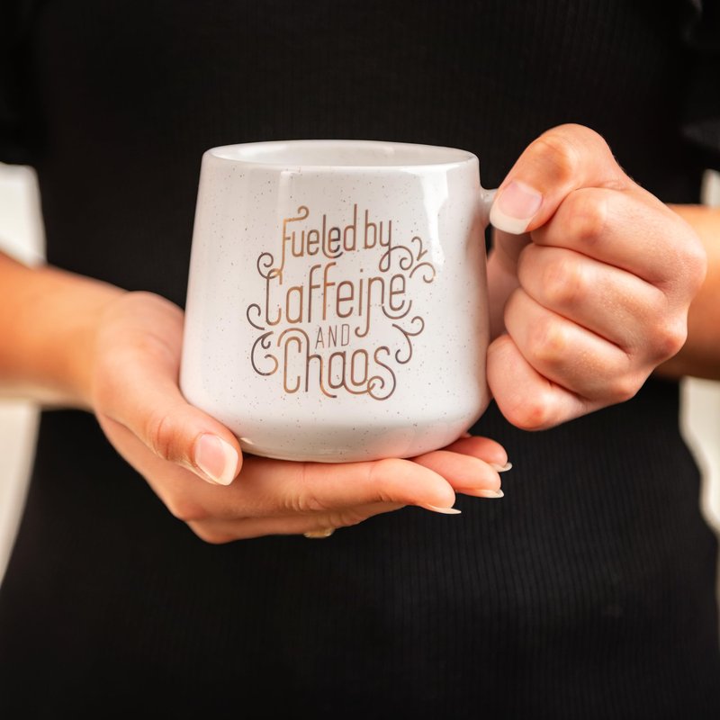Karma Novelty Ceramic Coffee Mug Liquid Patience - 16 oz Cute Sarcastic Coffee and Tea Mug – Funny Coffee Mug with Witty Sayings for Women and Men, Gift for Friends, Coworkers, Boss, Mothers Day Gifts