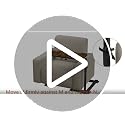 Adjustable Swivel Side Table for Recliner, Tilting Laptop Desk