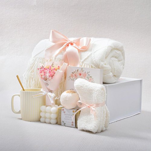 GivLovely Unique Birthday Gifts for Women, Thank You Gift for Women - Get Well, Sympathy & Thinking of You Gift Baskets for Mom, Sister, Grandma
