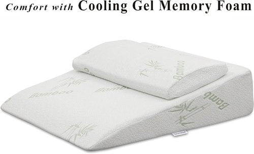 Memory Foam for Acid Reflux Relief | 26" x 25" x 7.5