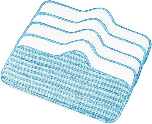 Dupray Washable Microfiber Floor Pads - Steam Cleaner Accessory | Pack of 5 for Deep Cleaning