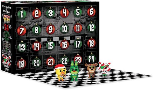 Funko Pop! Advent Calendar - Five Nights At Freddy's Collectible Vinyl Figures - 24 Days of Surprises