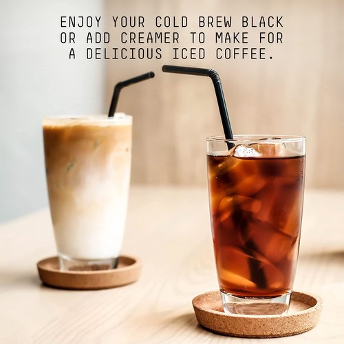 Stone Street Cold Brew Coffee, Low Acid, 100% Arabica, Gourmet Coffee - Strong & Smooth Blend, Coarse Ground, Dark Roast, Colombian Single Origin, 1 LB