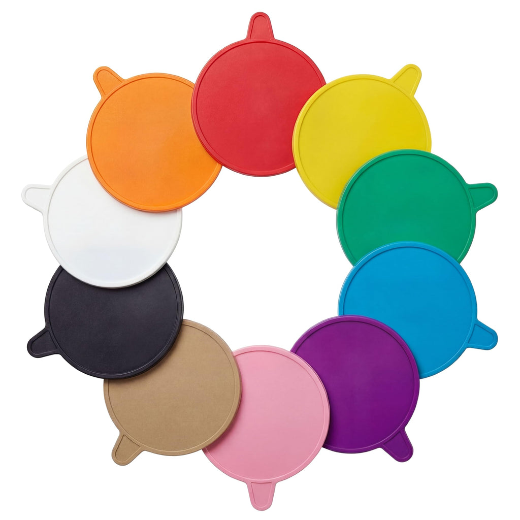 Soda Pop Tops - 12 Pack Can Lid Covers, Assorted