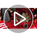 Gejoy 36 Pcs Red Poinsettia Flowers 3.54 In for Christmas Tree Decor, Wreaths