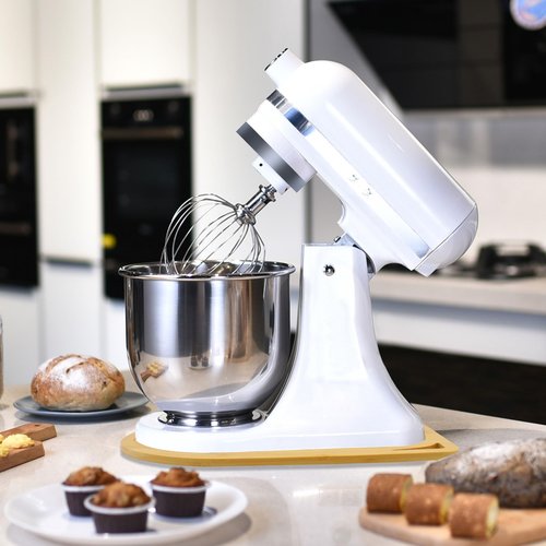 Bamboo Mixer Slider Compatible with Kitchen aid Bowl Lift Stand Mixer (4.5-5 Qt Stand Mixer)